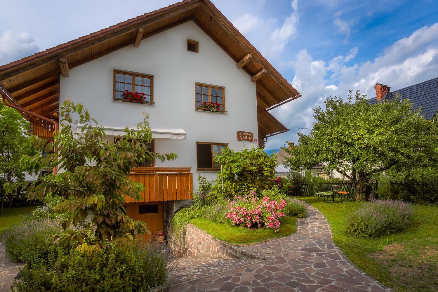Apartmaji Volf Zgornje Gorje Exterior foto