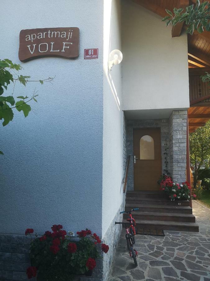 Apartmaji Volf Zgornje Gorje Exterior foto