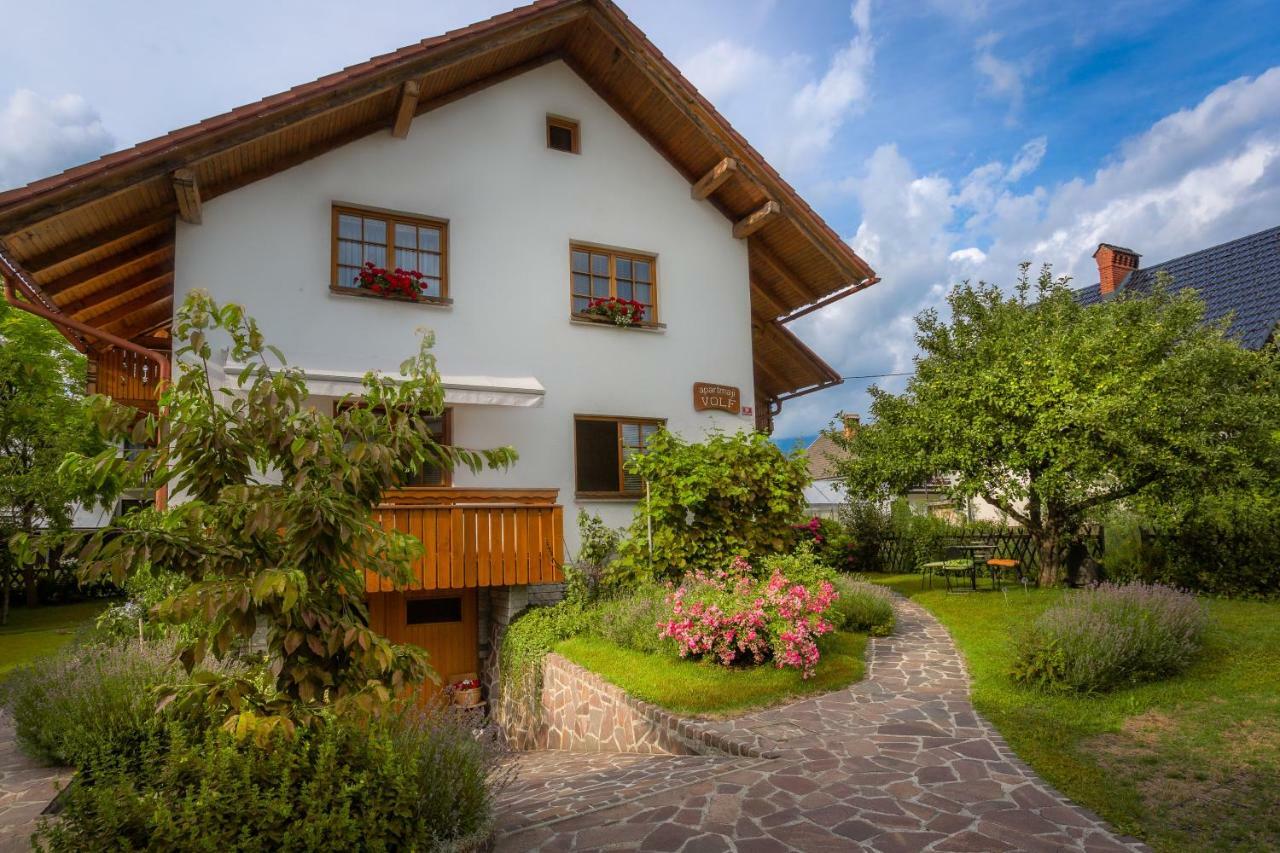 Apartmaji Volf Zgornje Gorje Exterior foto
